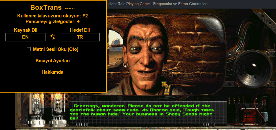 Transparent HUD Support